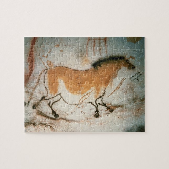 Puzzle Dibujos de cueva Lascaux Prehistórico francés (Horizontal)