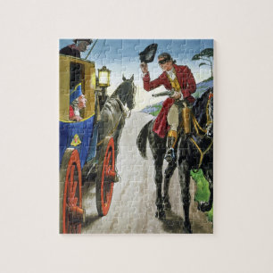 Puzzle Dick Turpin (1706-39) de "píos en el pasado",