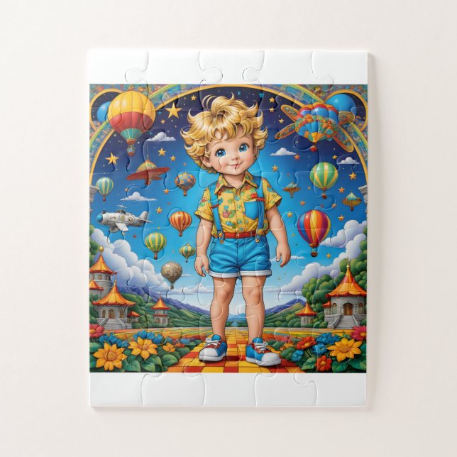 Puzzle Diddle se burló de mi hijo John (Vertical)
