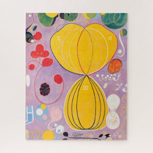Puzzle Diez mayores, número 7, adultez   Hilma af Klint  