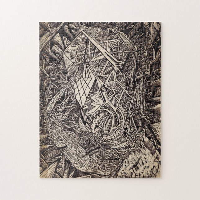 Puzzle Diferente (habitante de cueva), (Vertical)