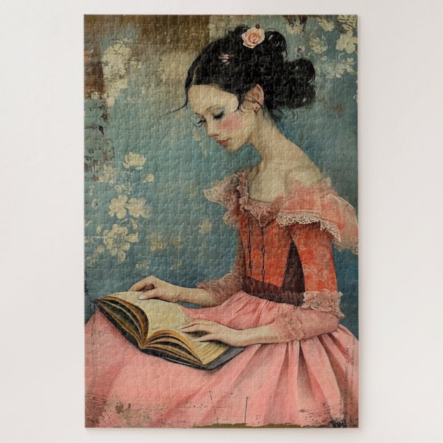 Puzzle Difícil Chica de cosecha nodriza (Vertical)