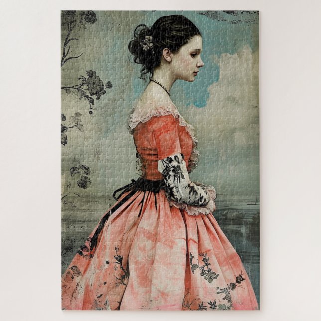 Puzzle Difícil Chica de cosecha nodriza (Vertical)