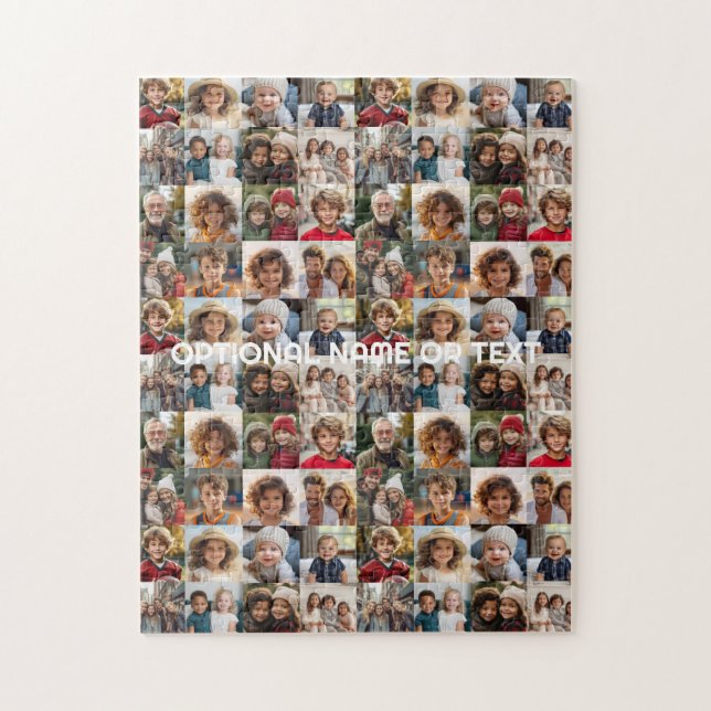 Puzzle Difícil nivel de Collage de fotos (Vertical)