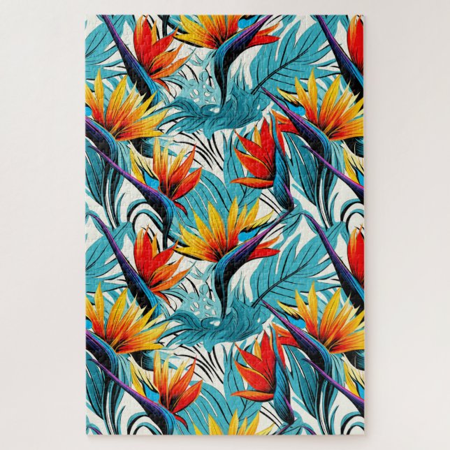 Puzzle Difícil pájaro del paraíso de la Bonito (Vertical)