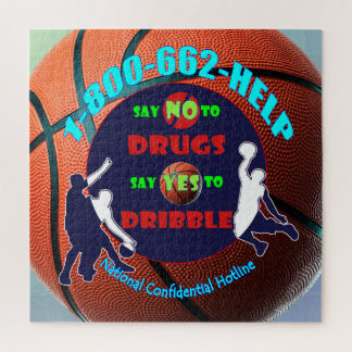 Puzzle Dile NO a las drogas - di SÍ a la mojigata