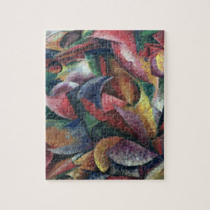 Puzzle Dinamismo del cuerpo, 1913 (aceite en lona)