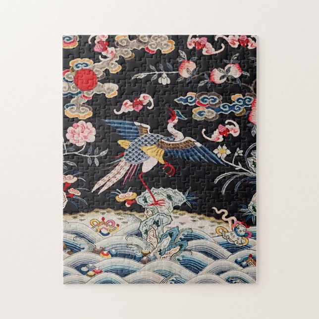 Puzzle Dinastía de faisán dorado y quing/China imperial (Vertical)