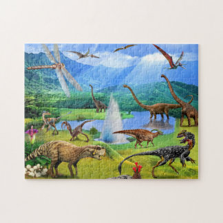 Puzzle Dinosaur JurassiPark animales Puzzle Dino