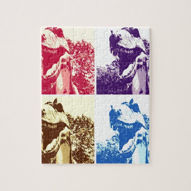 Puzzle Dinosaur T-Rex (Vertical)