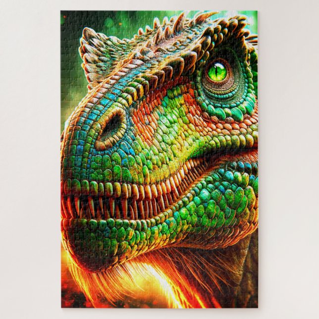 Puzzle Dinosaurio (Vertical)