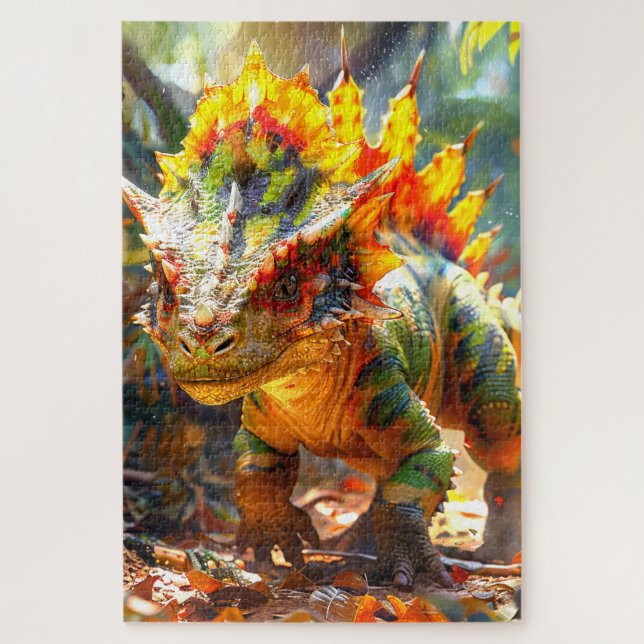 Puzzle Dinosaurio (Vertical)