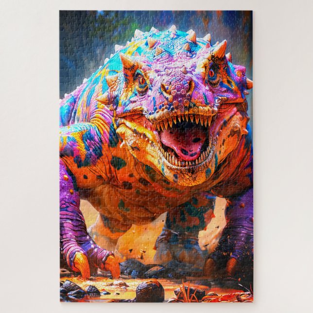 Puzzle Dinosaurio (Vertical)