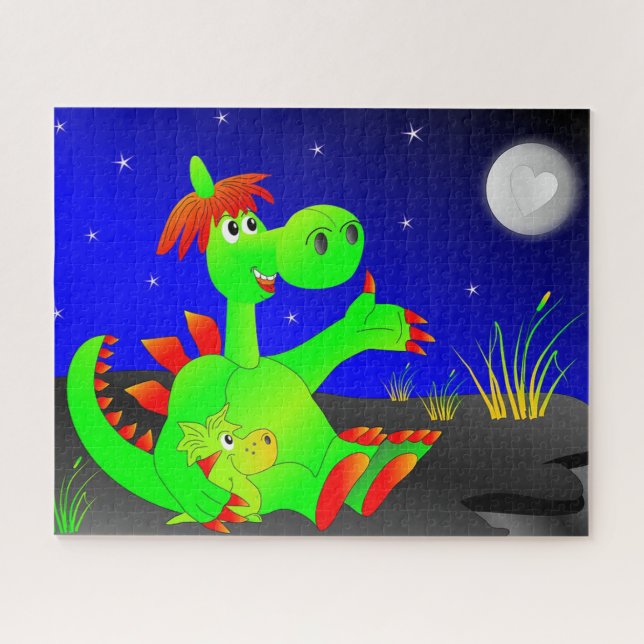 Puzzle Dinosaurio (Horizontal)