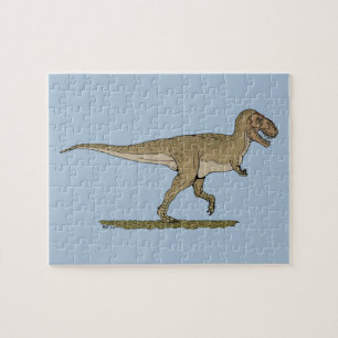 Puzzle Dinosaurio cretáceo Tyrannosaurus rex