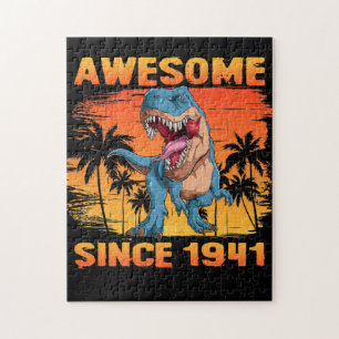 Puzzle Dinosaurio de 80 años