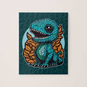 Puzzle Dinosaurio de bebé lindo