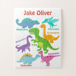 Puzzle Dinosaurio de niños pequeños