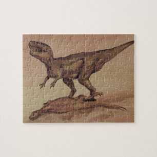 Puzzle Dinosaurios antiguos, Giganotosaurus carnívoro