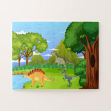 Dinosaurios En Diversión Prehistórica De Niños For