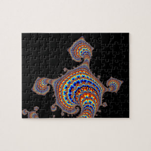 Puzzle Dinozaur - Arte fractal