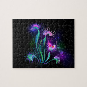 Puzzle Dionea muscipula brillante