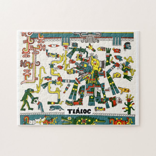 Puzzle Dios Azteca Tláloc (Horizontal)