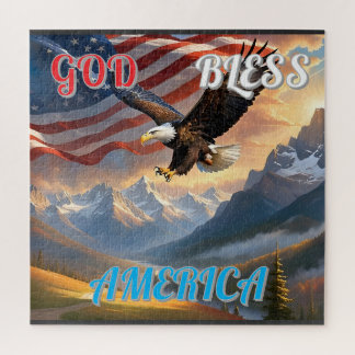 PUZZLE DIOS BENDIGA A ESTADOS UNIDOS