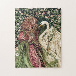 Puzzle Dios celta de Aengus, amor y belleza