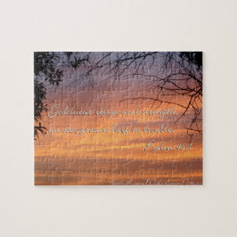 Puzzle Dios del 46:1 del salmo es nuestro refugio y
