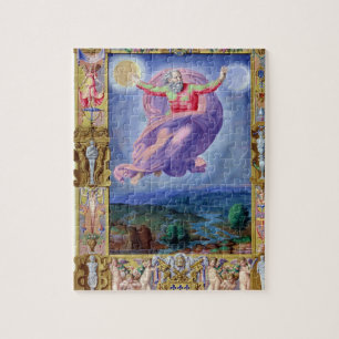 Puzzle Dios del latín 8880 fol.182v el padre, del Psalt