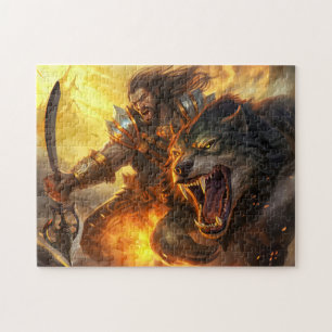 Puzzle Dios Loki desencadenó al lobo Fenris