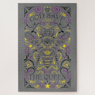 Puzzle dios salve a la abeja reina