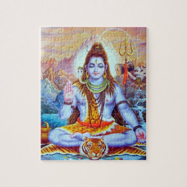 Puzzle Dios Shiva Religión Hindú (Vertical)