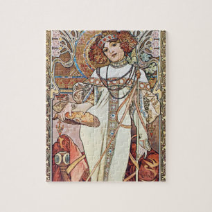 Puzzle Diosa de Art Nouveau