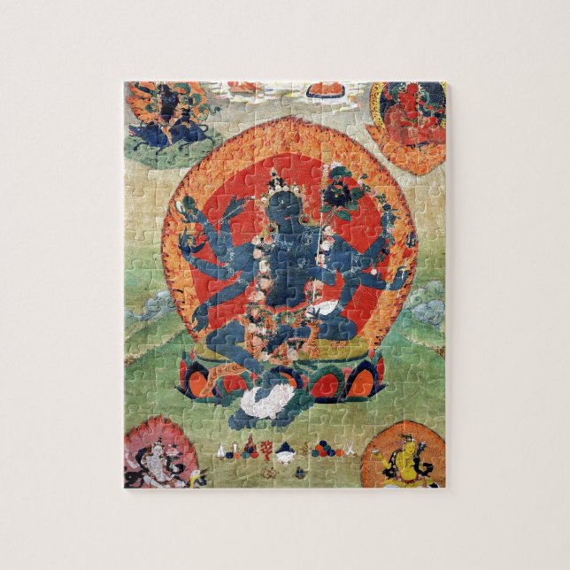 Puzzle Diosa de Green Tara (Vertical)