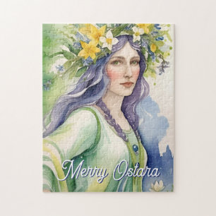 Puzzle Diosa de Ostara Sabbat de Equinoccio de Primavera