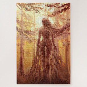 Puzzle diosa del bosque