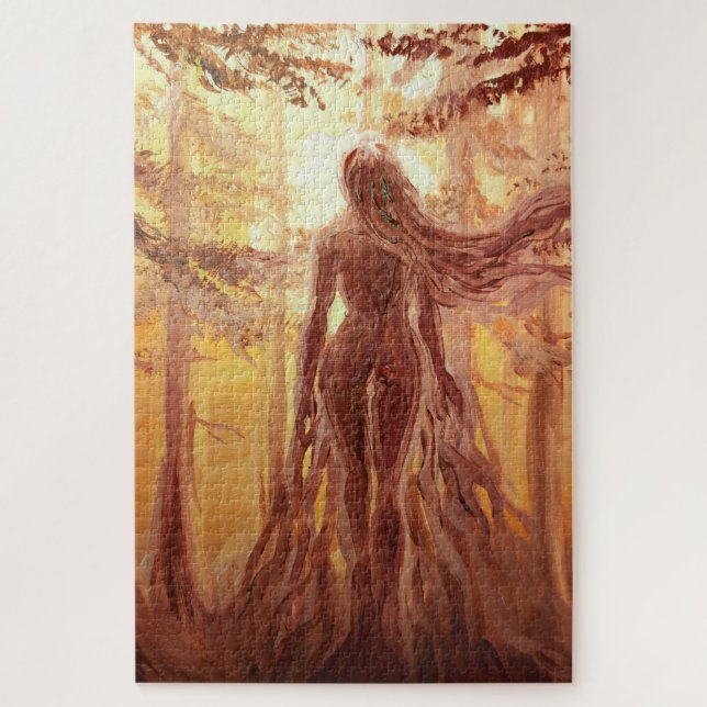Puzzle diosa del bosque (Vertical)
