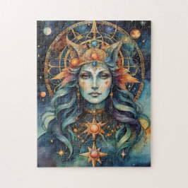 Puzzle Diosa Estelar Celestial Alquimia Mística