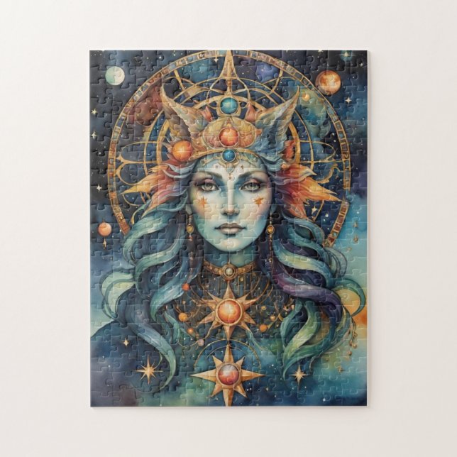 Puzzle Diosa Estelar Celestial Alquimia Mística (Vertical)