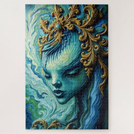 Puzzle Diosa etérea: Fusión del arte y la fantasía
