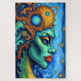 Puzzle Diosa etérea: Fusión del arte y la fantasía