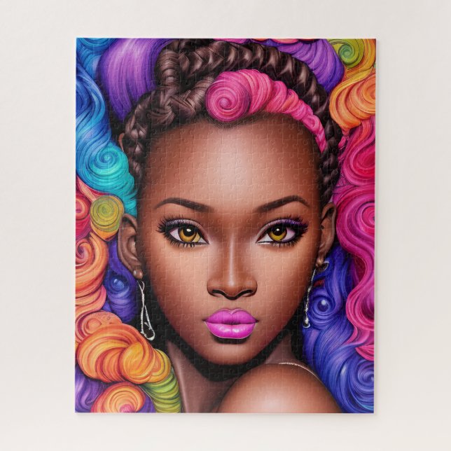 Puzzle Diosa negra (Vertical)