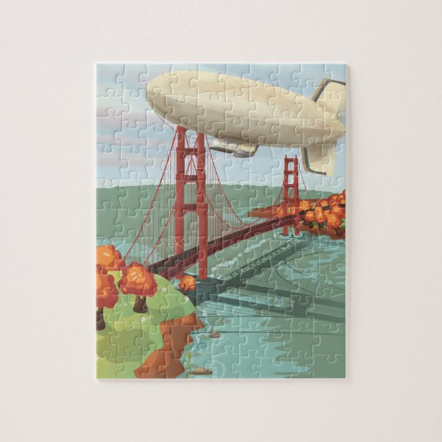 Puzzle Dirigible Aerostático (Vertical)