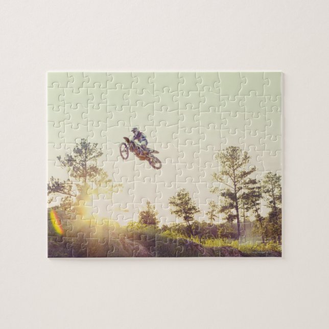 Puzzle Dirt Bike (Horizontal)