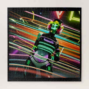 Puzzle Disco Espacial Zombi