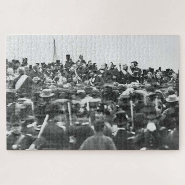 Puzzle Discurso de Gettysburg de Abe Lincoln: Fin de la G (Horizontal)