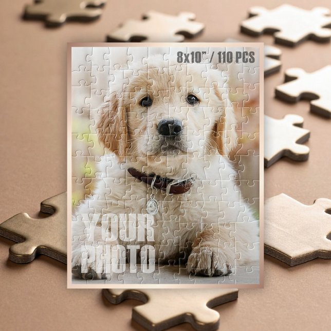 Puzzle Diseñar su propia foto Mascota Personalizado de 8  (Custom Photo Puzzle - 8x10" / 110 Pieces)