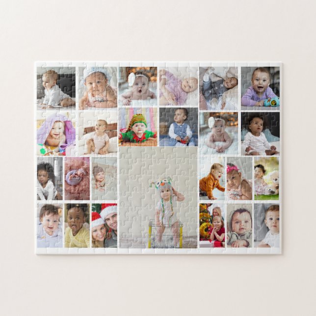 Puzzle Diseñar su propio Collage de fotos de 25 (Horizontal)